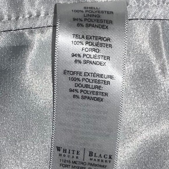 White House|Black Market Lattice Skirt Size 10 - Picture 11 of 13